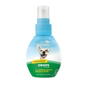 TROPICLEAN FRESH BREATH DROPS WATER ENHANCER 2.2 OZ
